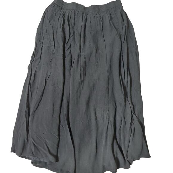 Chaudry KC Long Black Pull On Skirt XL - Picture 1 of 6